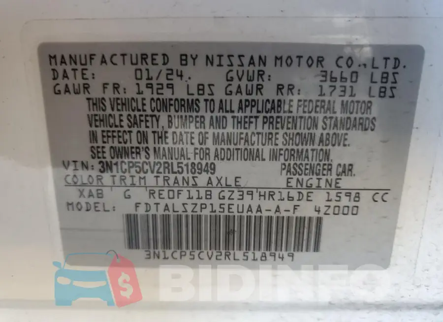 3N1CP5CV2RL518949 Photo# 13