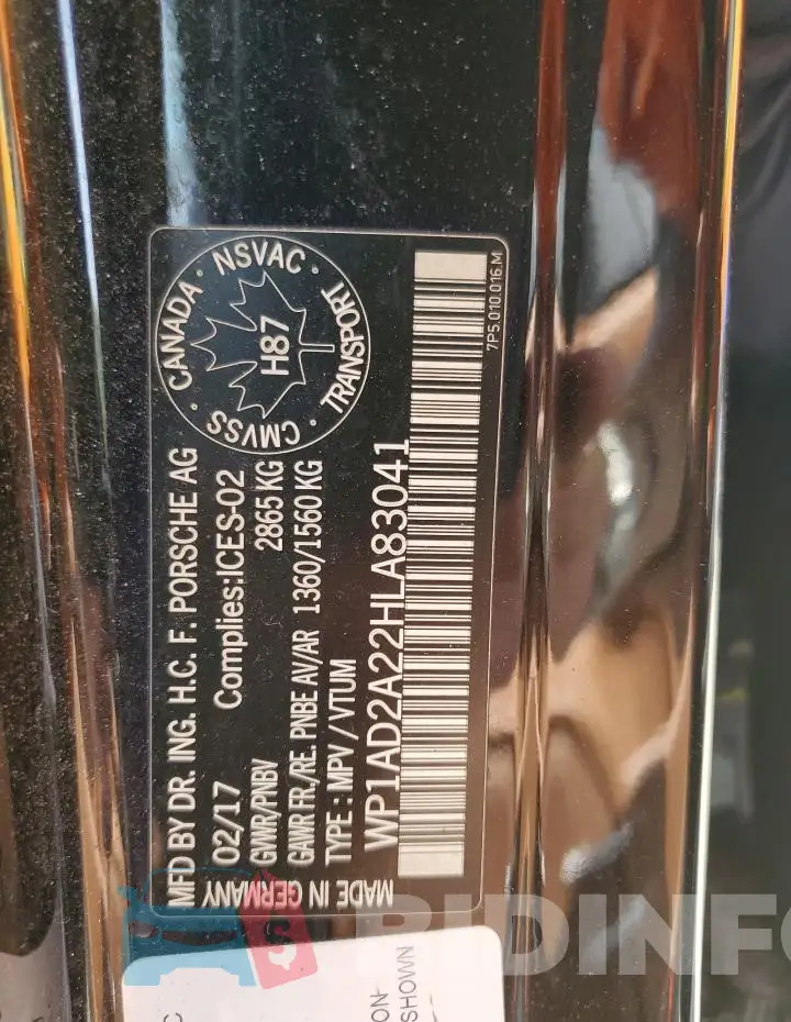 WP1AD2A22HLA83041 Photo# 14