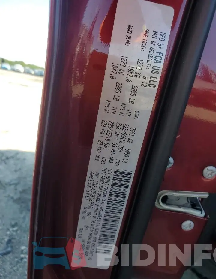 1C4PJLDB2KD275101 Photo# 14