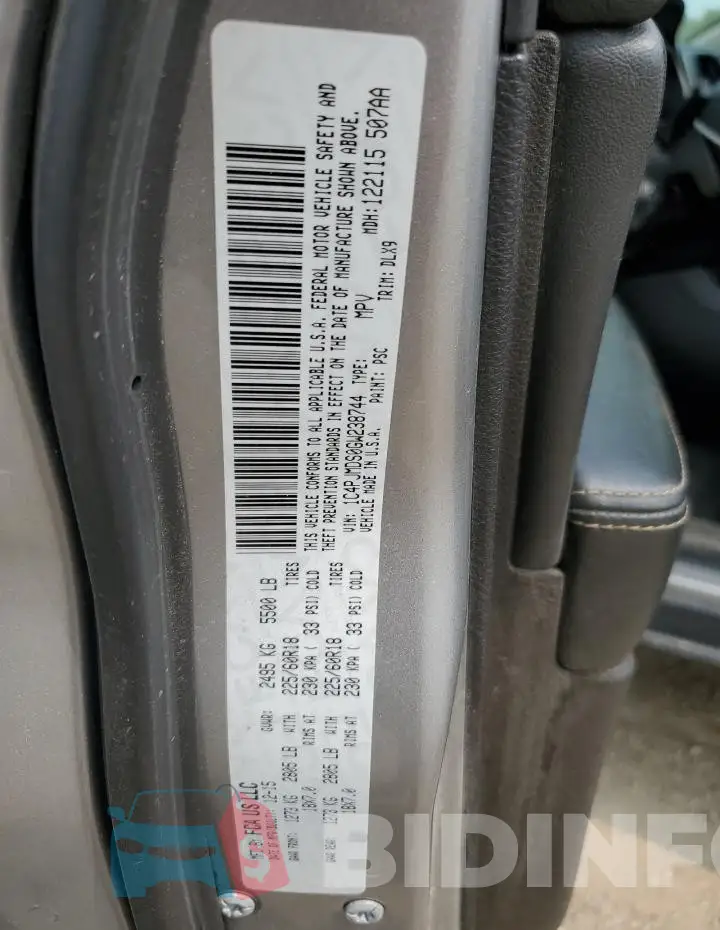 1C4PJMDS0GW238744 Photo# 13