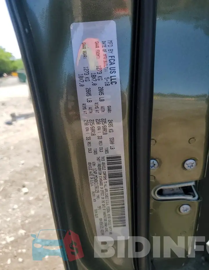 1C4PJMDX8KD156129 Photo# 13