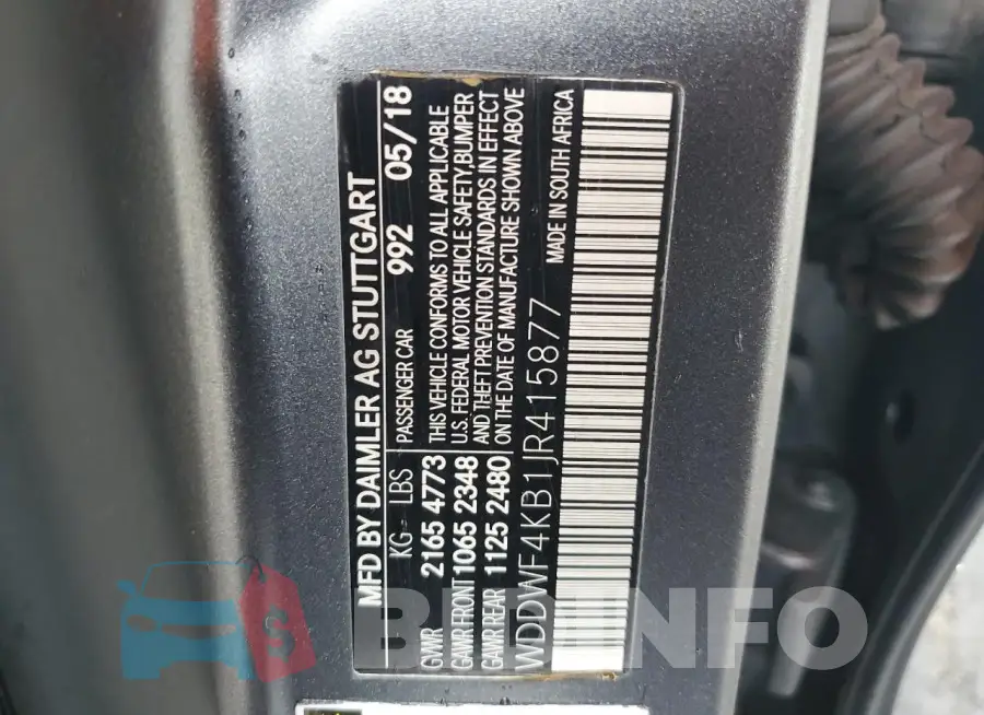 WDDWF4KB1JR415877 Photo# 13