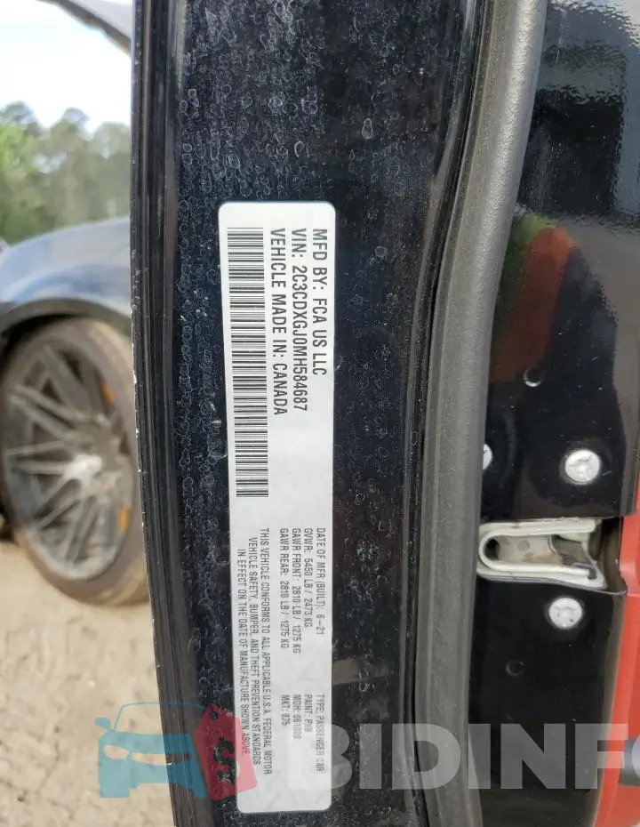 2C3CDXGJ0MH584687 Photo# 13