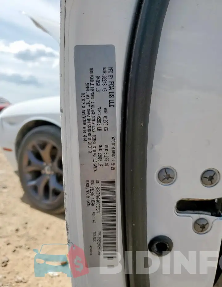 2C3CDZAG4KH727677 Photo# 12