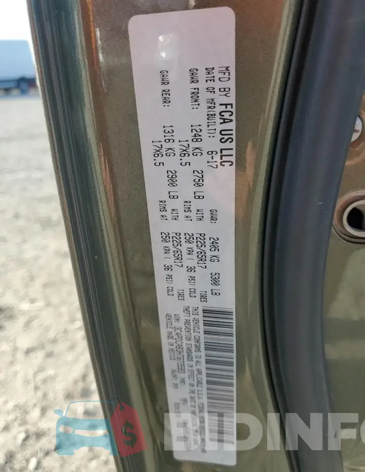 3C4PDCAB3HT673593 Photo# 12