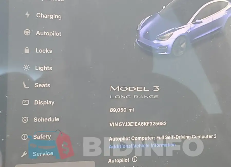 5YJ3E1EA6KF325682 Photo# 9