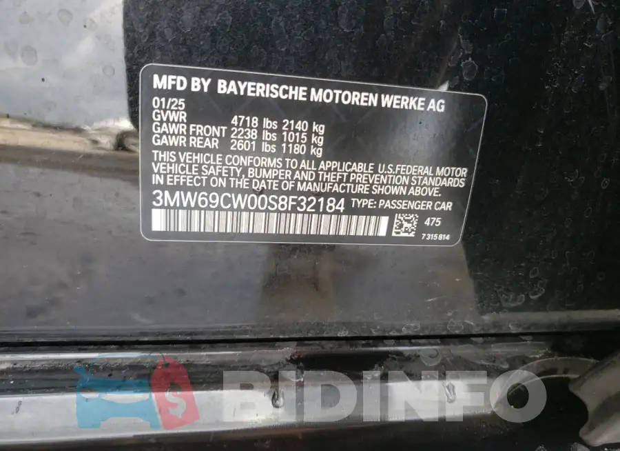 3MW69CW00S8F32184 Photo# 12