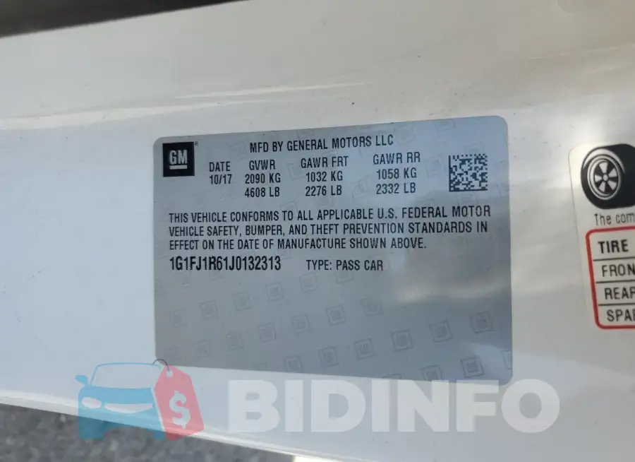 1G1FJ1R61J0132313 Photo# 13