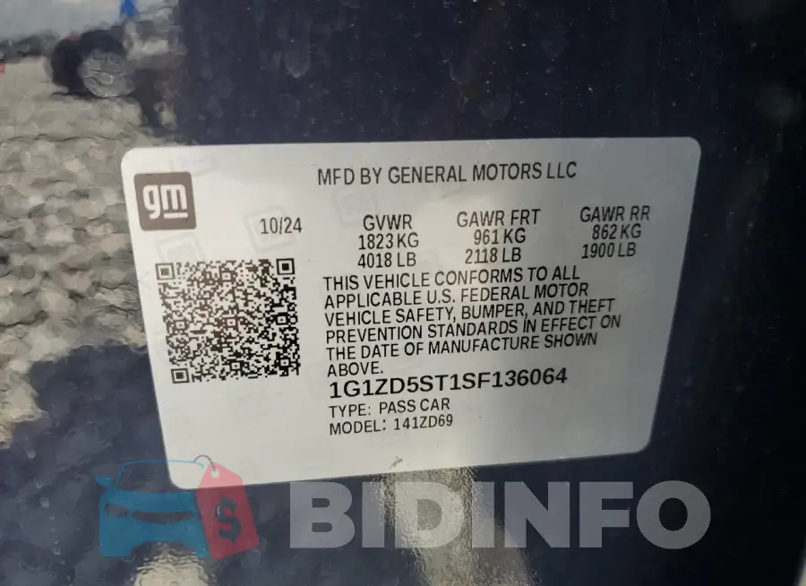 1G1ZD5ST1SF136064 Photo# 12