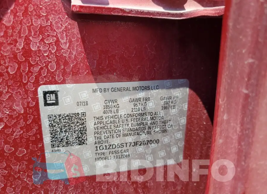 1G1ZD5ST7JF267000 Photo# 12