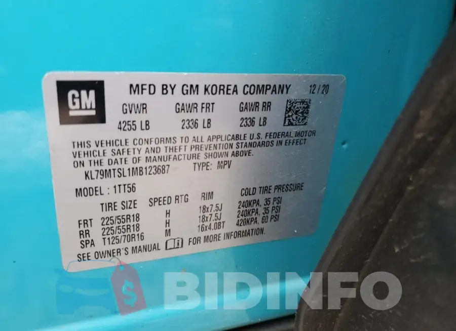 KL79MTSL1MB123687 Photo# 13