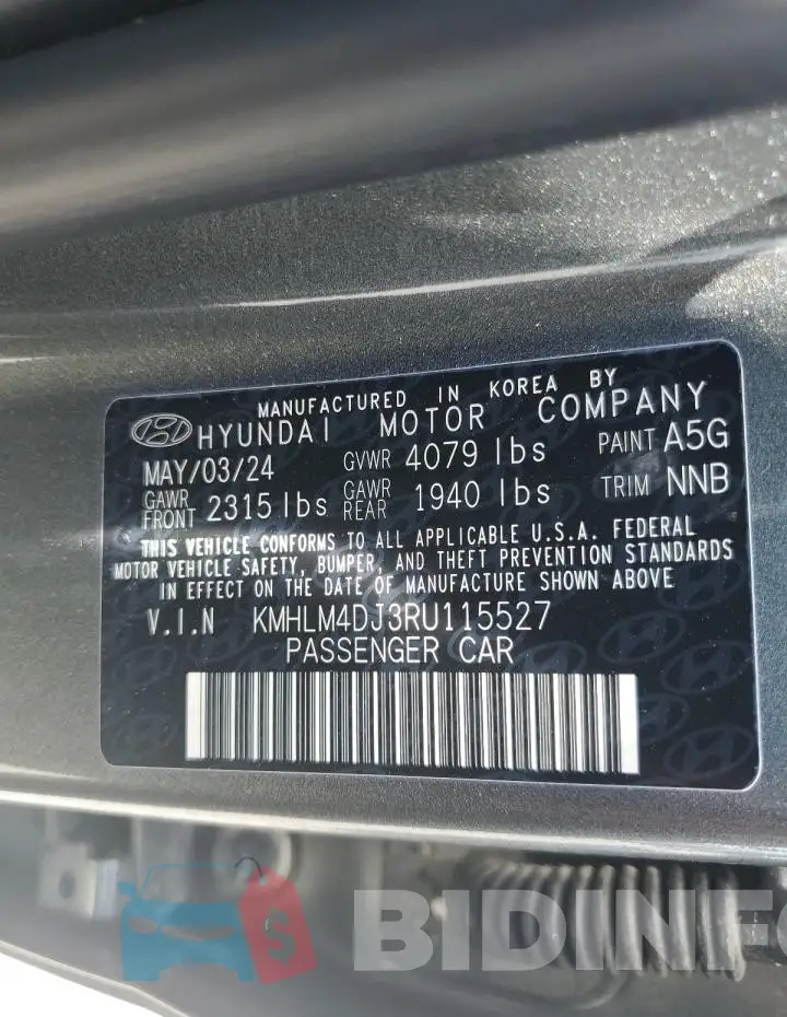 KMHLM4DJ3RU115527 Photo# 12