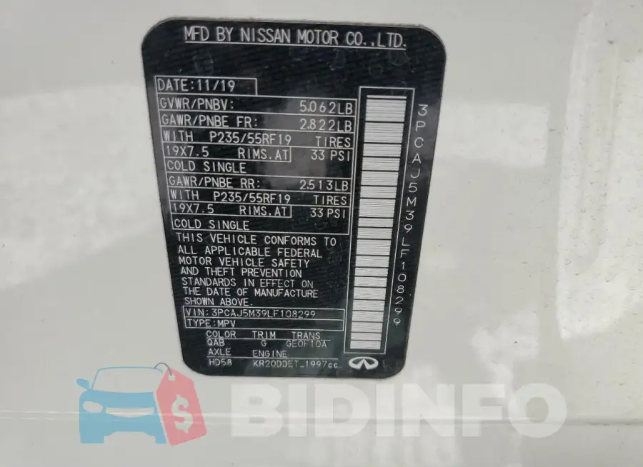 3PCAJ5M39LF108299 Photo# 13