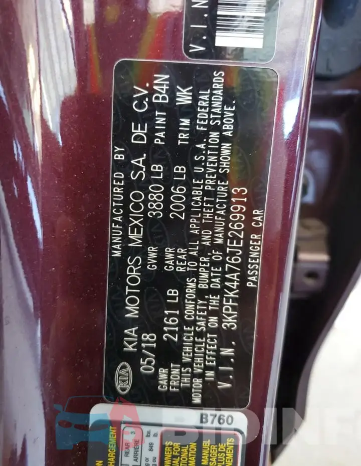 3KPFK4A76JE269913 Photo# 12
