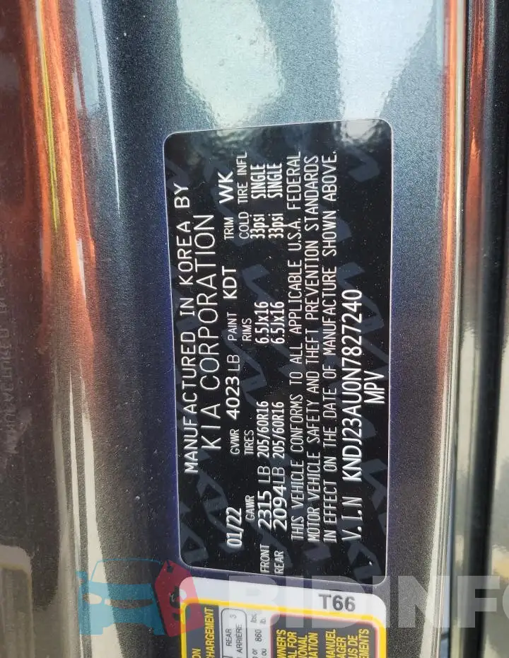 KNDJ23AU0N7827240 Photo# 14