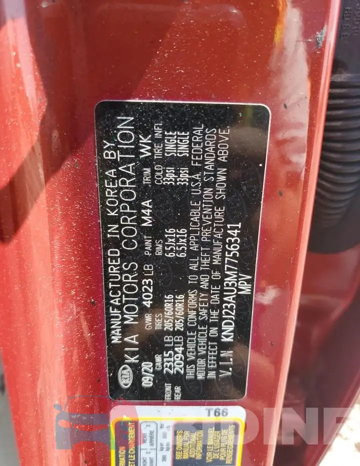 KNDJ23AU3M7756341 Photo# 12