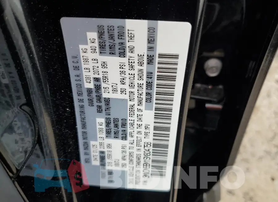 3MVDMBBM1SM804758 Photo# 13