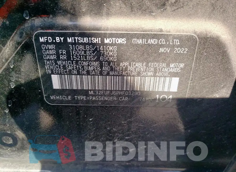 ML32FUFJ6PHF03290 Photo# 13