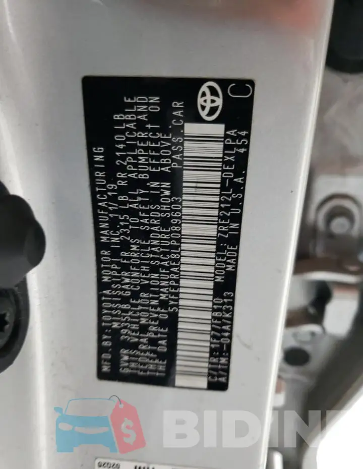 5YFEPRAE8LP089603 Photo# 12