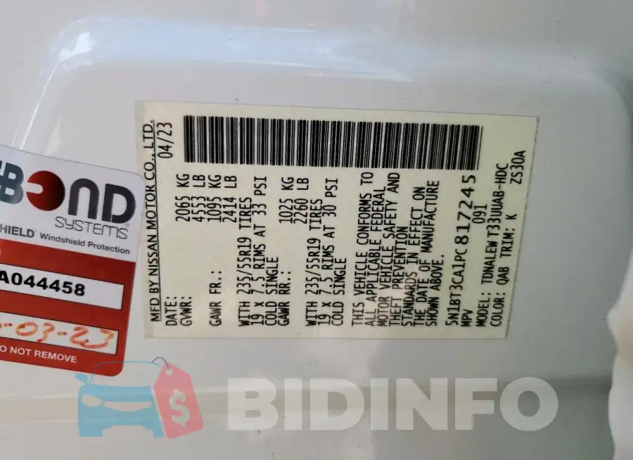 5N1BT3CA1PC817245 Photo# 13