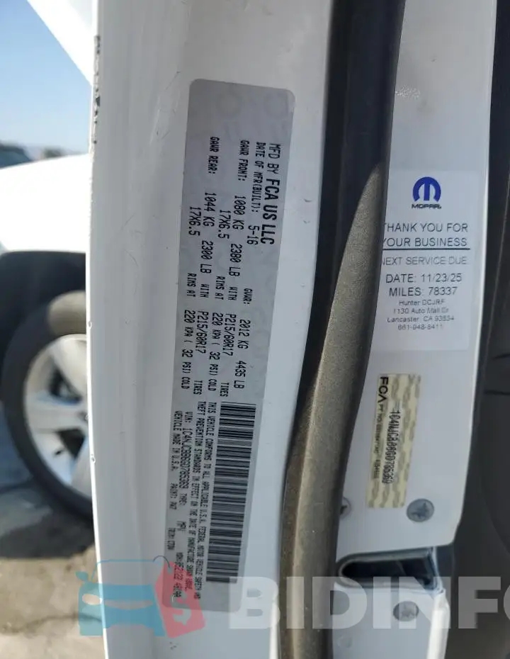 1C4NJCBB6GD785369 Photo# 13