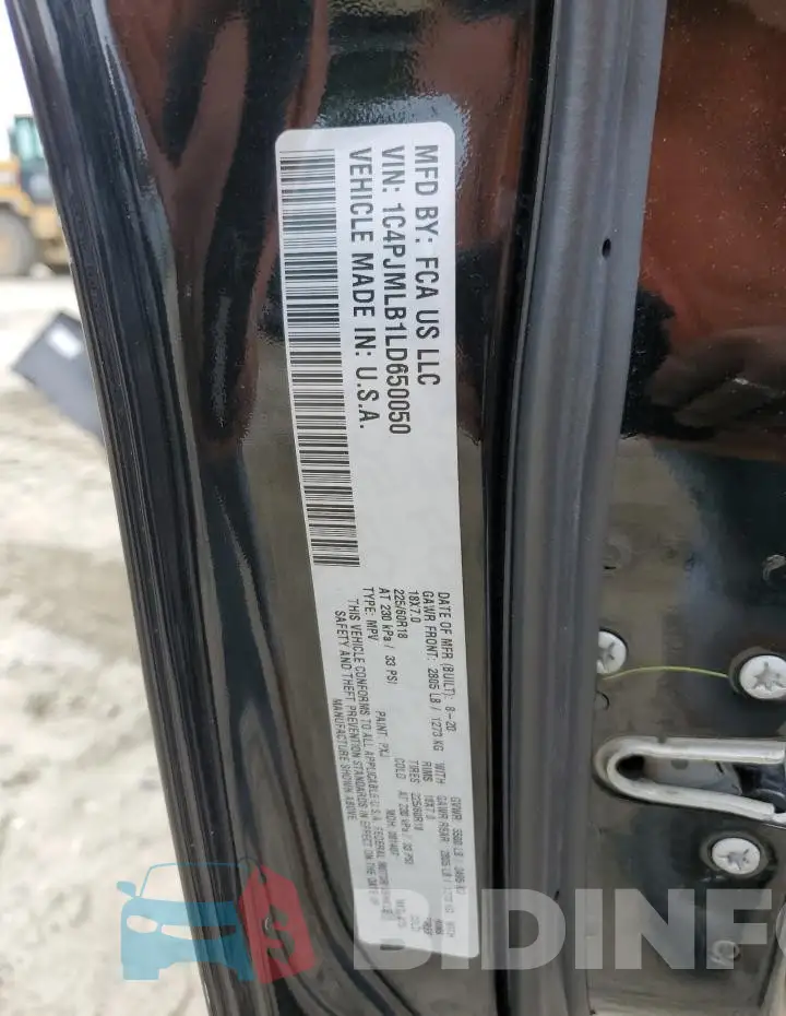 1C4PJMLB1LD650050 Photo# 13