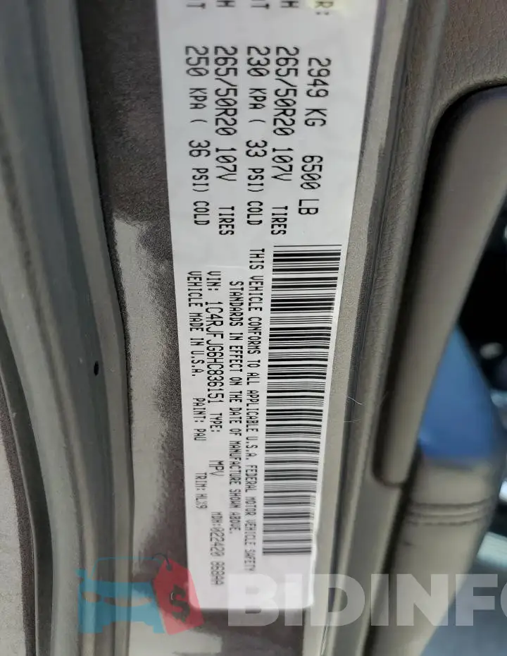 1C4RJFJG6HC836151 Photo# 12