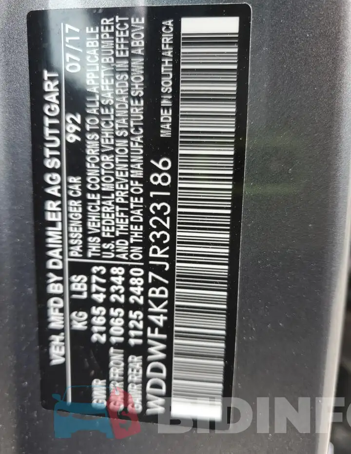 WDDWF4KB7JR323186 Photo# 13