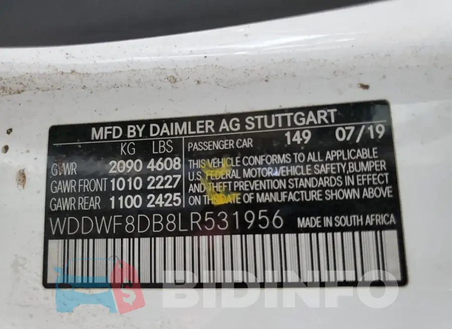 WDDWF8DB8LR531956 Photo# 12