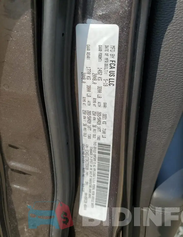 1C4SDJCT3KC755699 Photo# 13