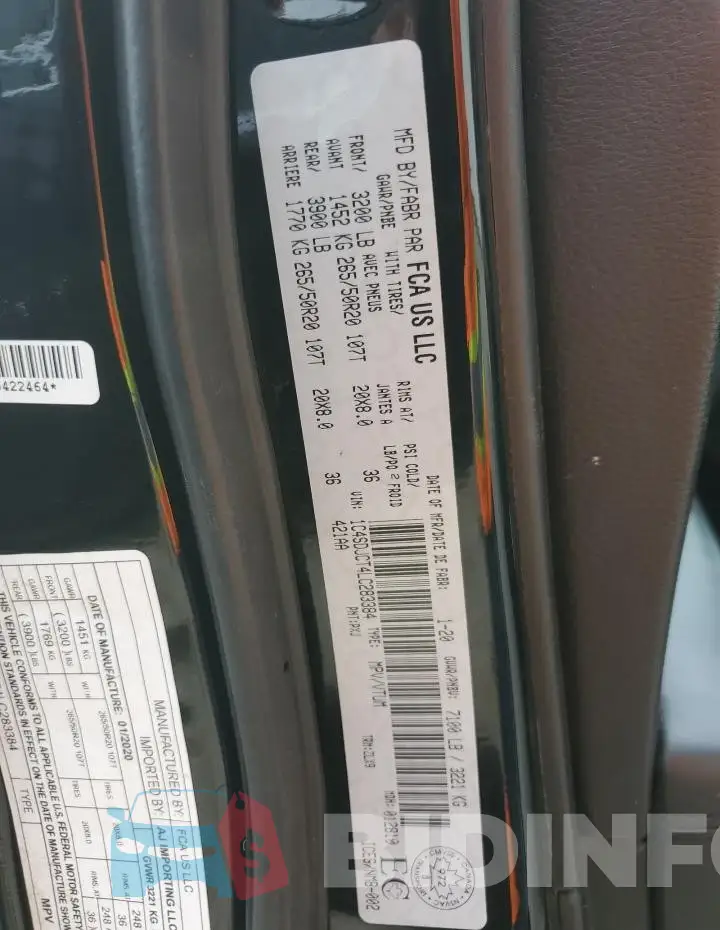 1C4SDJCT4LC283384 Photo# 12