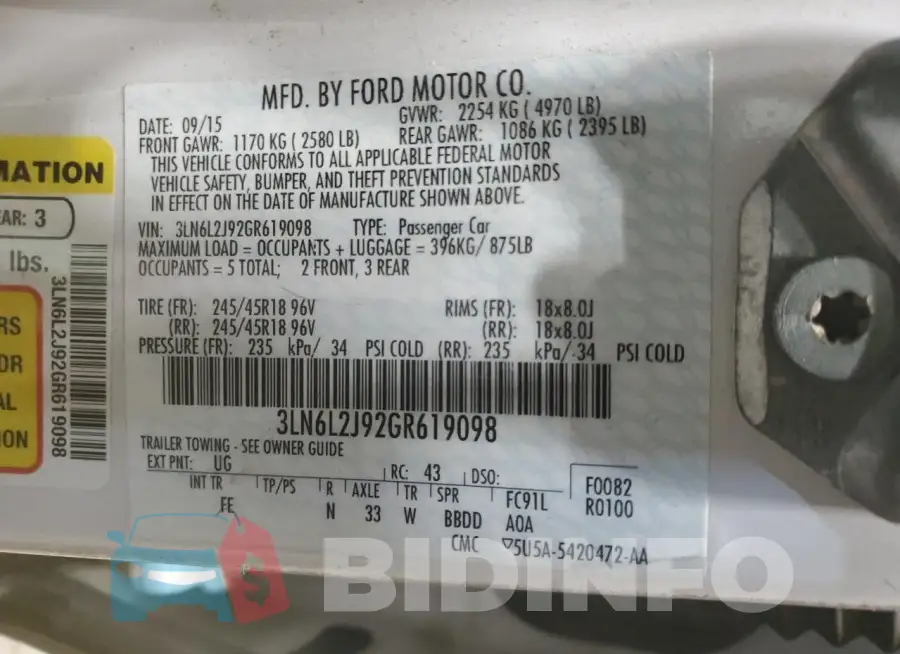 3LN6L2J92GR619098 Photo# 12