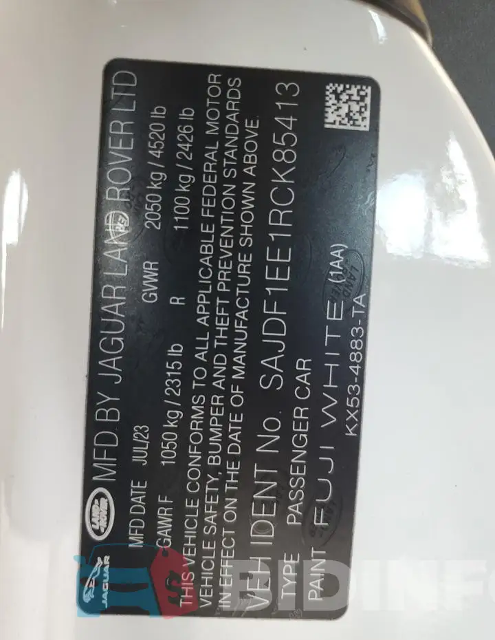 SAJDF1EE1RCK85413 Photo# 12