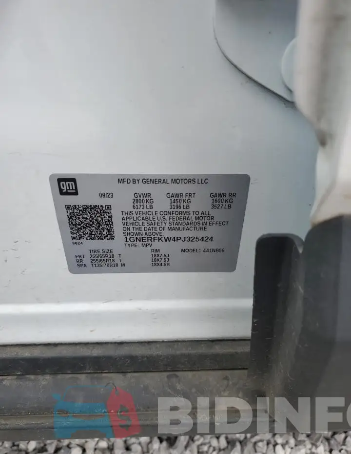 1GNERFKW4PJ325424 Photo# 13