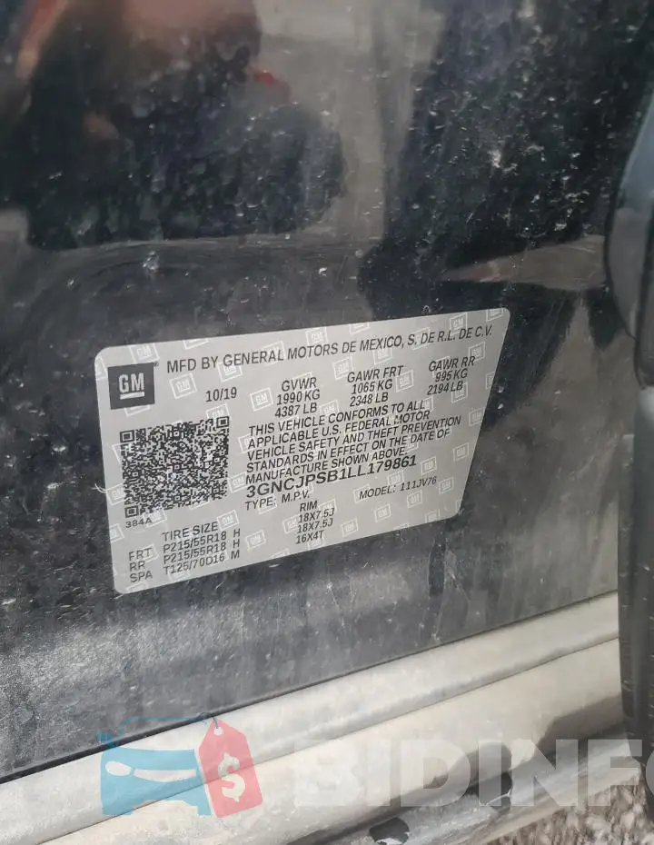 3GNCJPSB1LL179861 Photo# 13