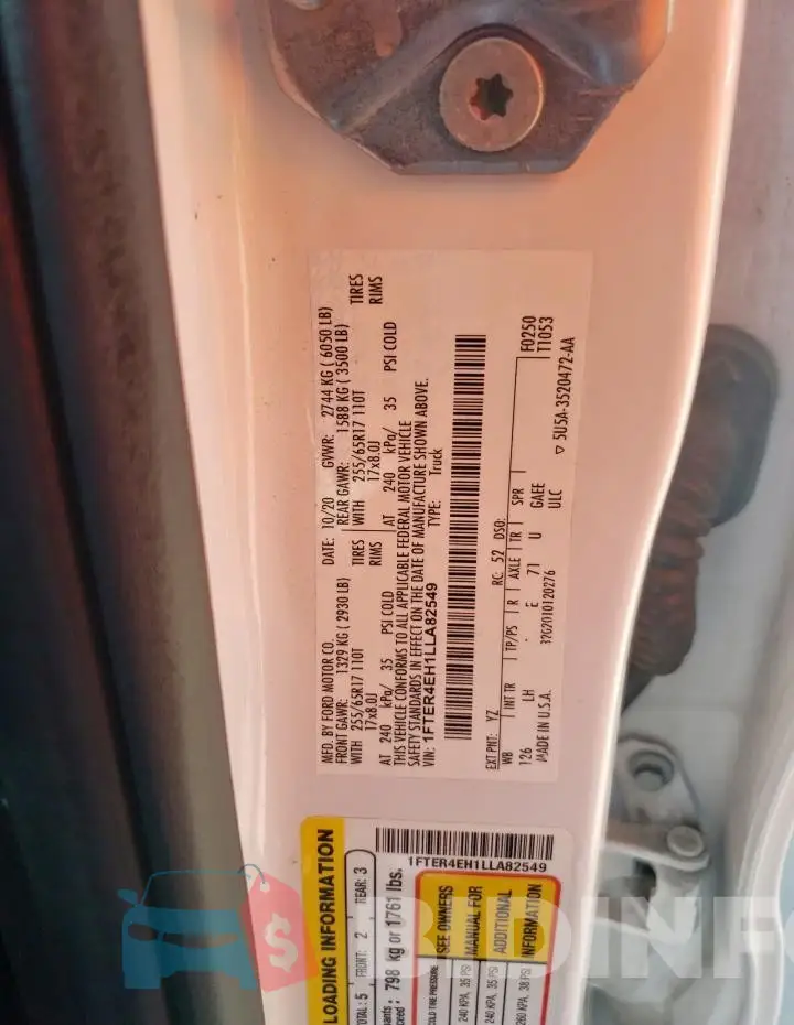 1FTER4EH1LLA82549 Photo# 12