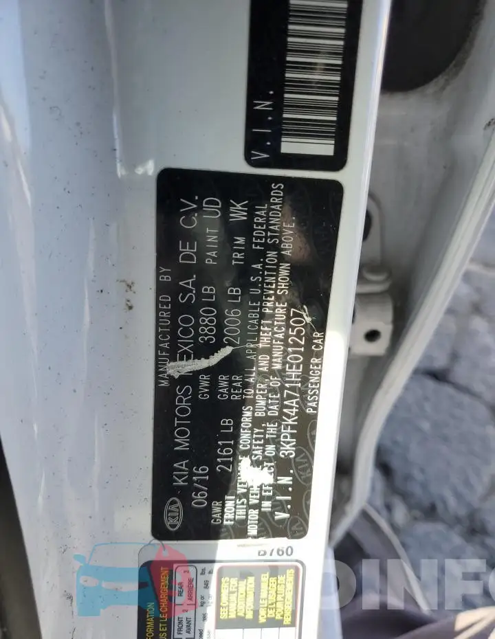 3KPFK4A71HE012507 Photo# 12