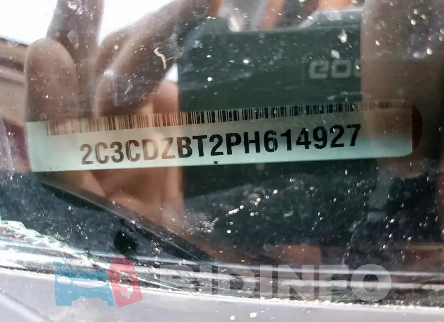2C3CDZBT2PH614927 Photo# 13