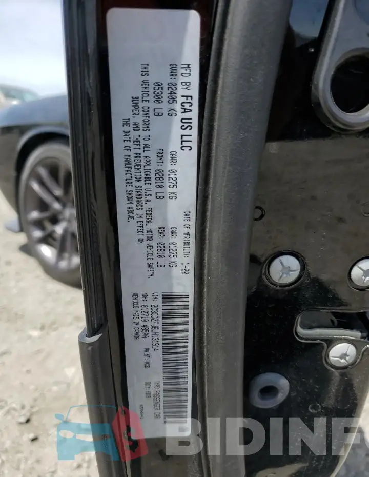 2C3CDZFJ6LH131914 Photo# 12