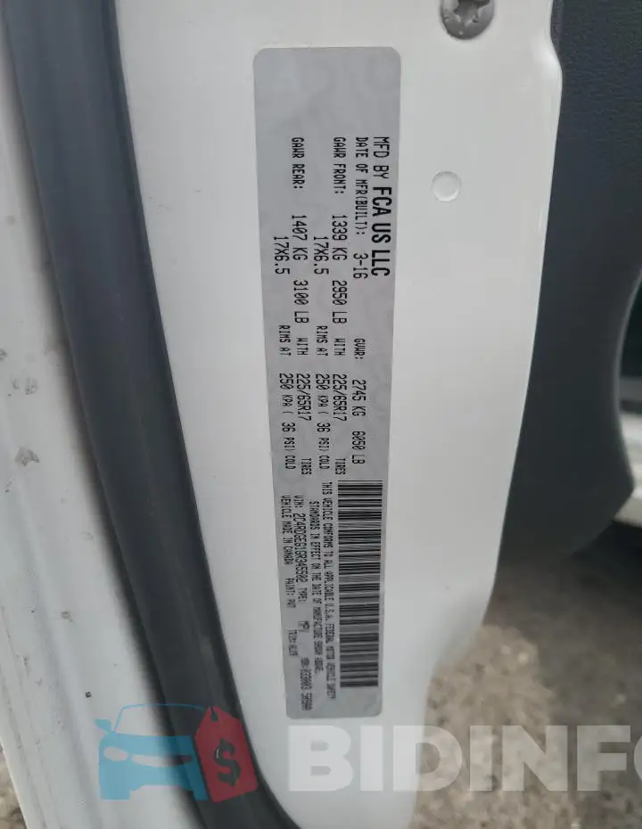 2C4RDGEG1GR345502 Photo# 13