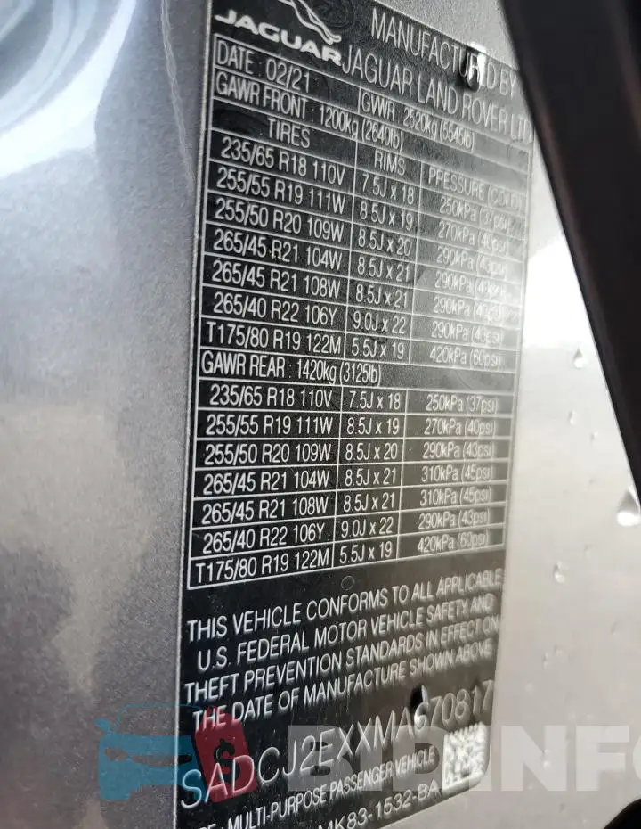 SADCJ2EXXMA670817 Photo# 13