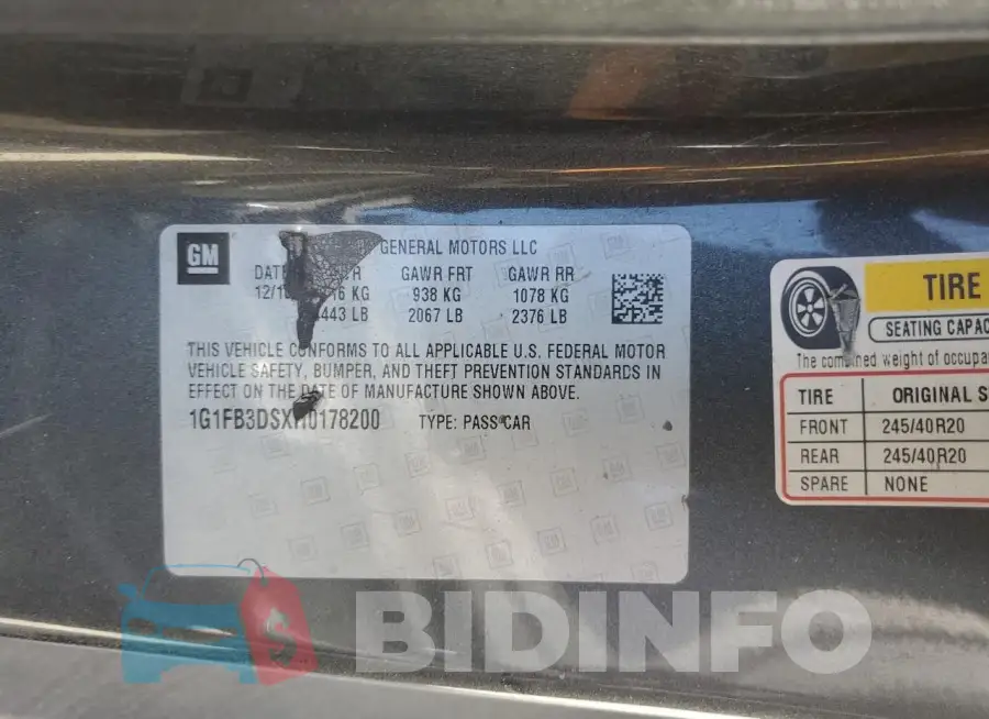 1G1FB3DSXH0178200 Photo# 13