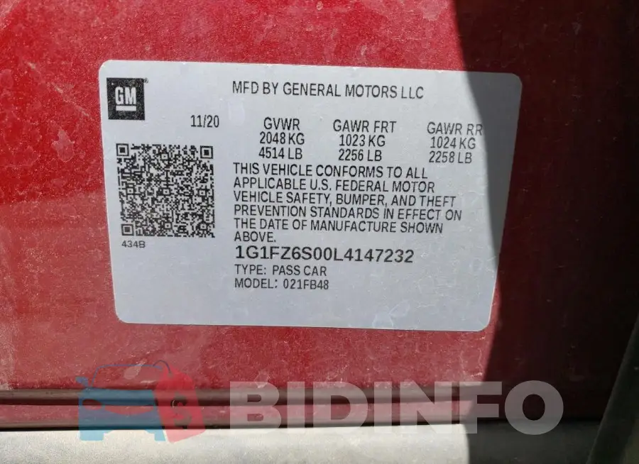 1G1FZ6S00L4147232 Photo# 13