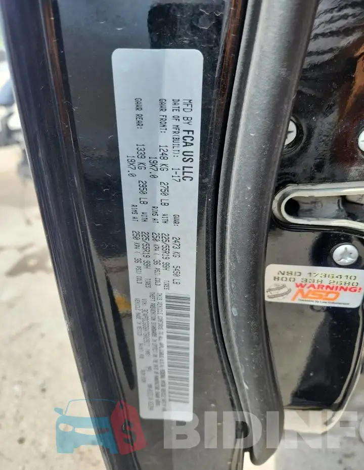 3C4PDCGG6HT602911 Photo# 14