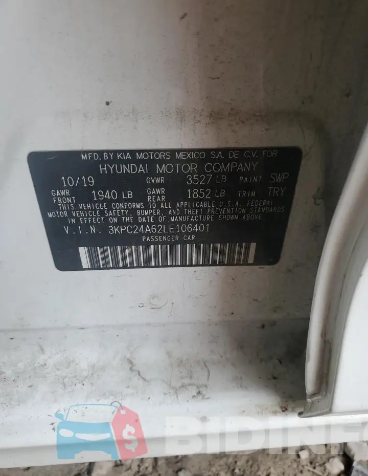 3KPC24A62LE106401 Photo# 12