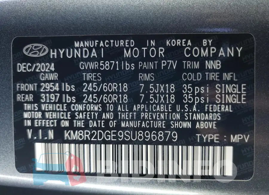 KM8R2DGE9SU896879 Photo# 14