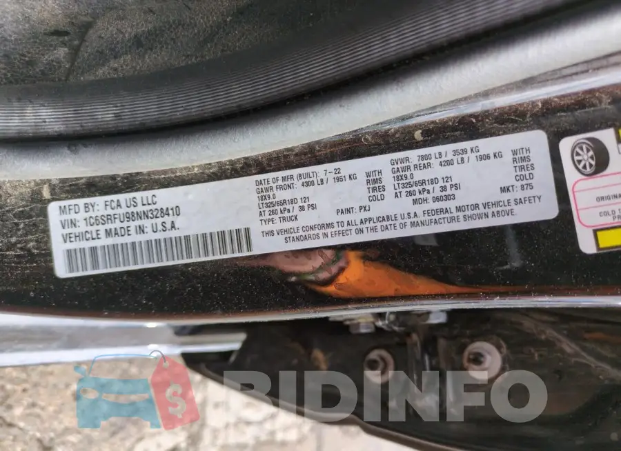 1C6SRFU98NN328410 Photo# 12