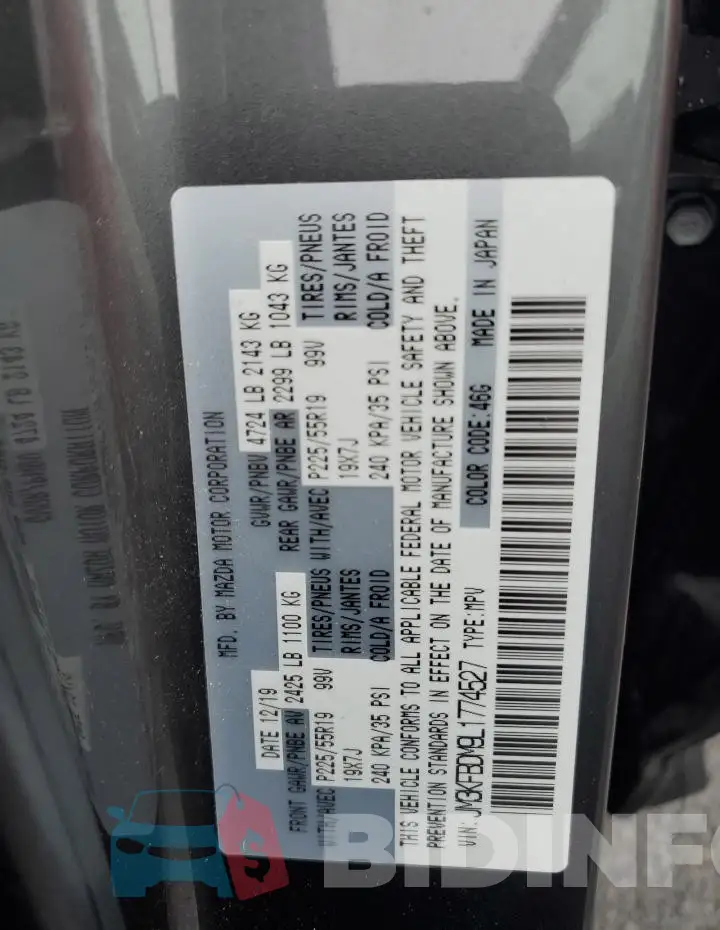JM3KFBDM9L1774527 Photo# 13