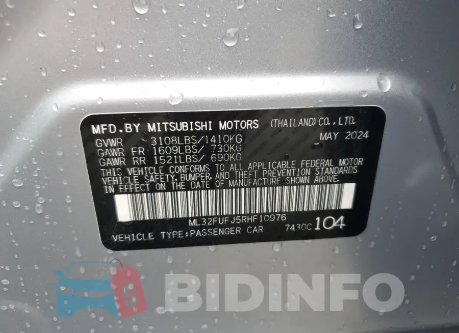 ML32FUFJ5RHF10976 Photo# 12