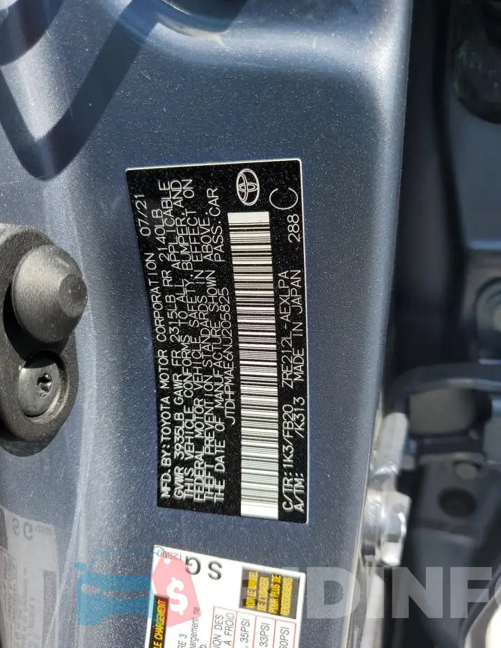 JTDHPMAE6NJ205825 Photo# 12